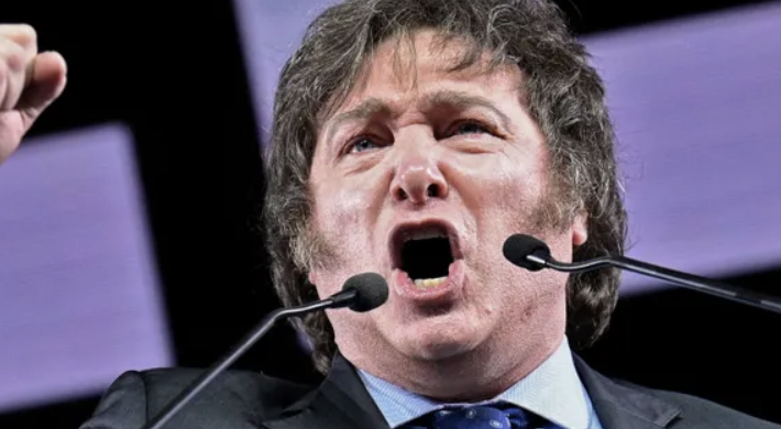 Argentina: Chief Goblin Does Jew Ceremony for New Jew Foreign Minister